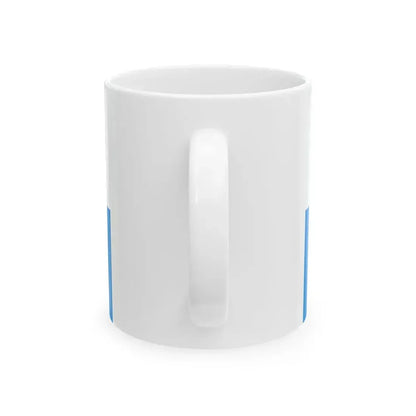 POL Kolbuszowa flag (Poland) White Coffee Mug - Go Mug Yourself