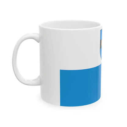 POL Kolbuszowa flag (Poland) White Coffee Mug - Go Mug Yourself