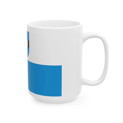 POL Kolbuszowa flag (Poland) White Coffee Mug - Go Mug Yourself