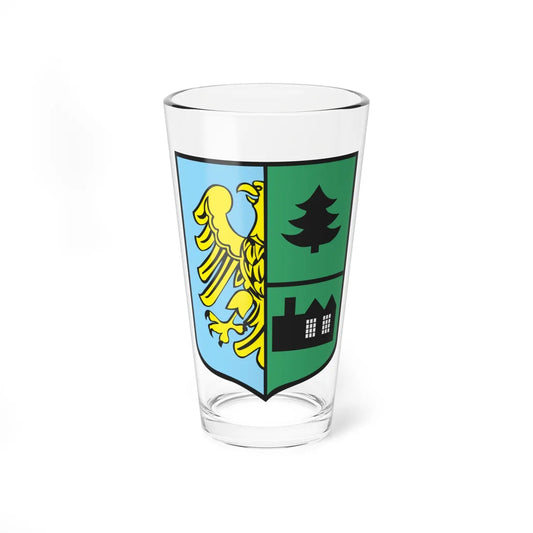POL Kolonowskie COA (Poland) (Coat of Arms) Pint Glass 16oz 16oz - Go Mug Yourself