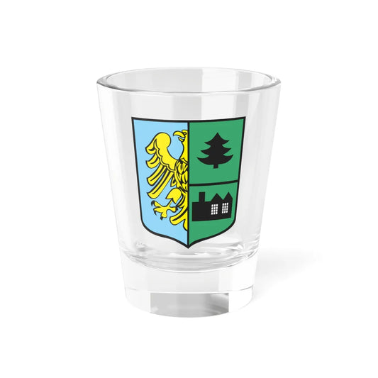 POL Kolonowskie COA (Poland) (Coat of Arms) Shot Glass 1.5oz 1.5oz - Go Mug Yourself