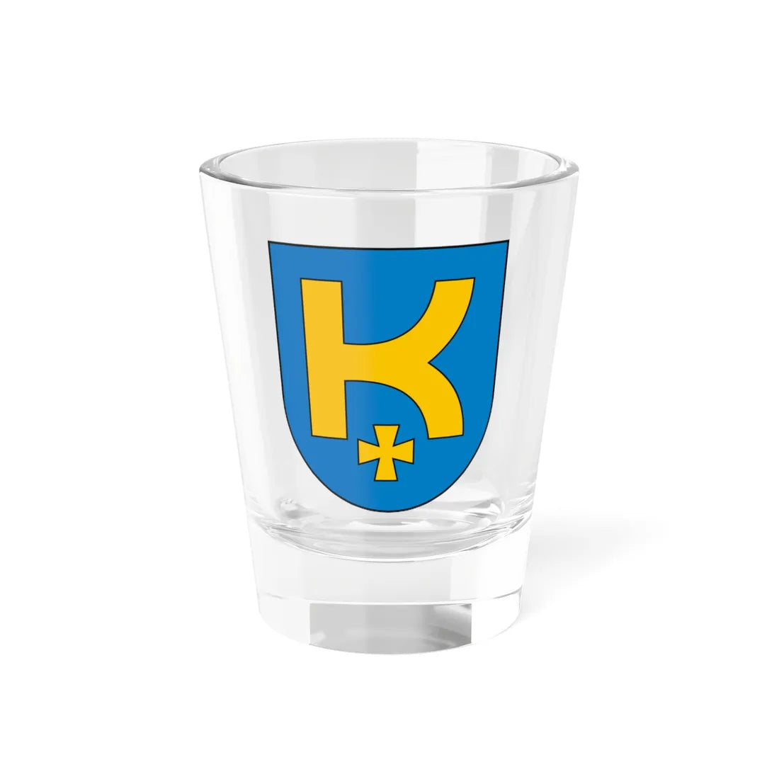 POL Komarno COA (Ukraine) (Coat of Arms) Shot Glass 1.5oz 1.5oz - Go Mug Yourself