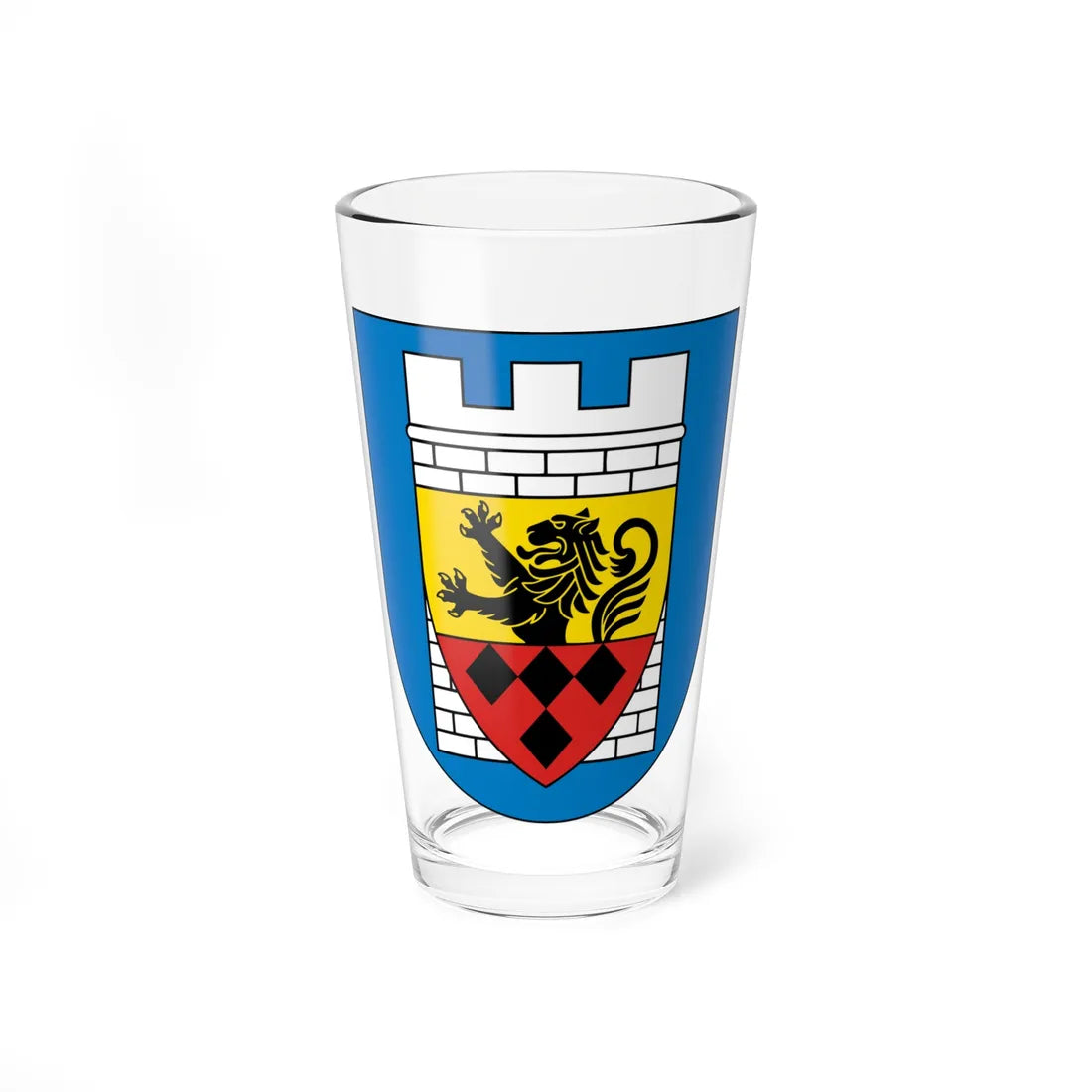 POL Koźminek COA (Poland) (Coat of Arms) Pint Glass 16oz 16oz - Go Mug Yourself