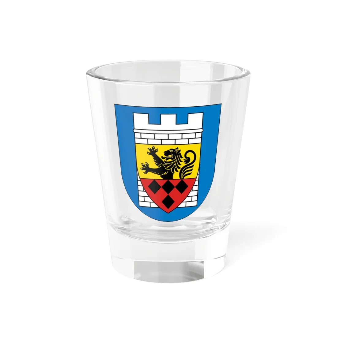 POL Koźminek COA (Poland) (Coat of Arms) Shot Glass 1.5oz 1.5oz - Go Mug Yourself