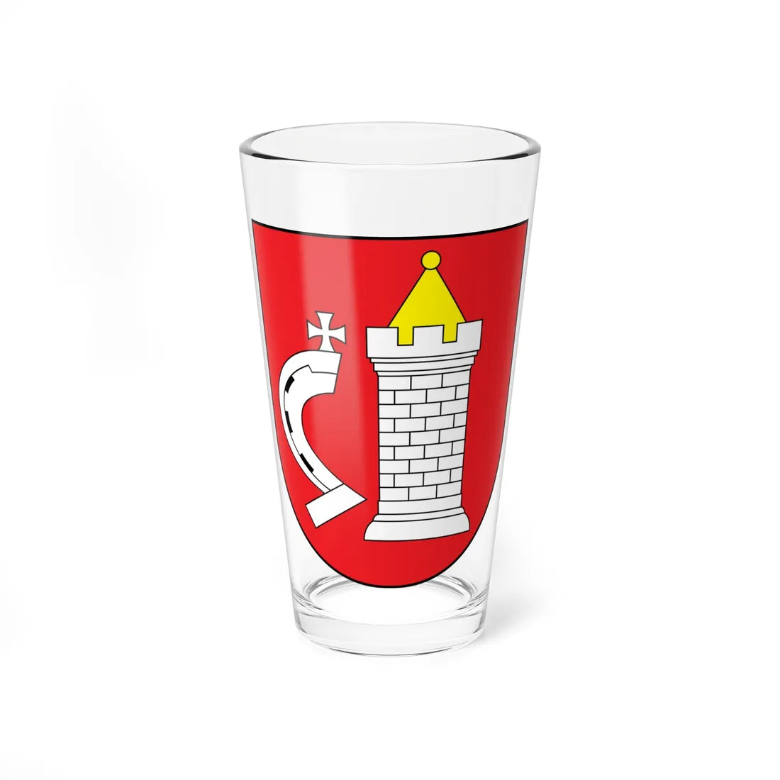 POL Koniecpol COA (Poland) (Coat of Arms) Pint Glass 16oz 16oz - Go Mug Yourself