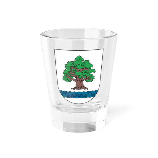 POL Konstancin-Jeziorna COA (Poland) (Coat of Arms) Shot Glass 1.5oz 1.5oz - Go Mug Yourself