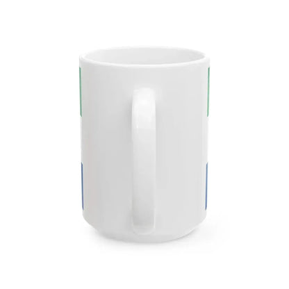 POL Konstancin-Jeziorna flag (Poland) White Coffee Mug - Go Mug Yourself