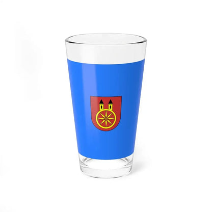 POL Koło flag (Poland) Pint Glass 16oz 16oz - Go Mug Yourself