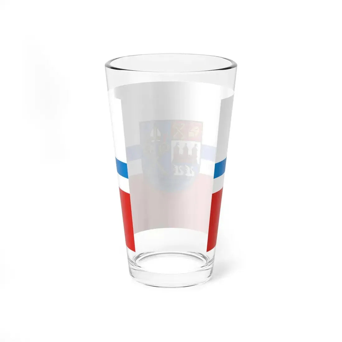 POL Kołobrzeg flag (Poland) Pint Glass 16oz - Go Mug Yourself