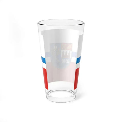 POL Kołobrzeg flag (Poland) Pint Glass 16oz - Go Mug Yourself