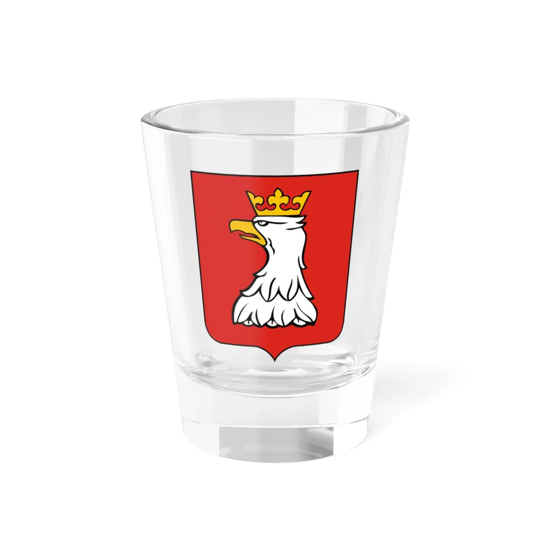 POL Kołomyja COA (Ukraine) (Coat of Arms) Shot Glass 1.5oz 1.5oz - Go Mug Yourself