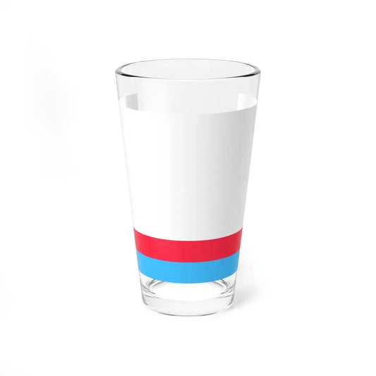 POL Korfantow flag (Poland) Pint Glass 16oz 16oz - Go Mug Yourself