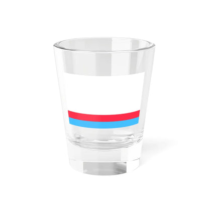 POL Korfantow flag (Poland) Shot Glass 1.5oz 1.5oz - Go Mug Yourself