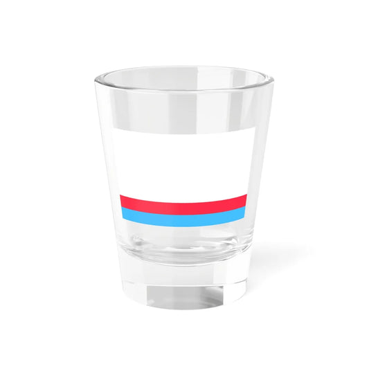 POL Korfantow flag (Poland) Shot Glass 1.5oz 1.5oz - Go Mug Yourself