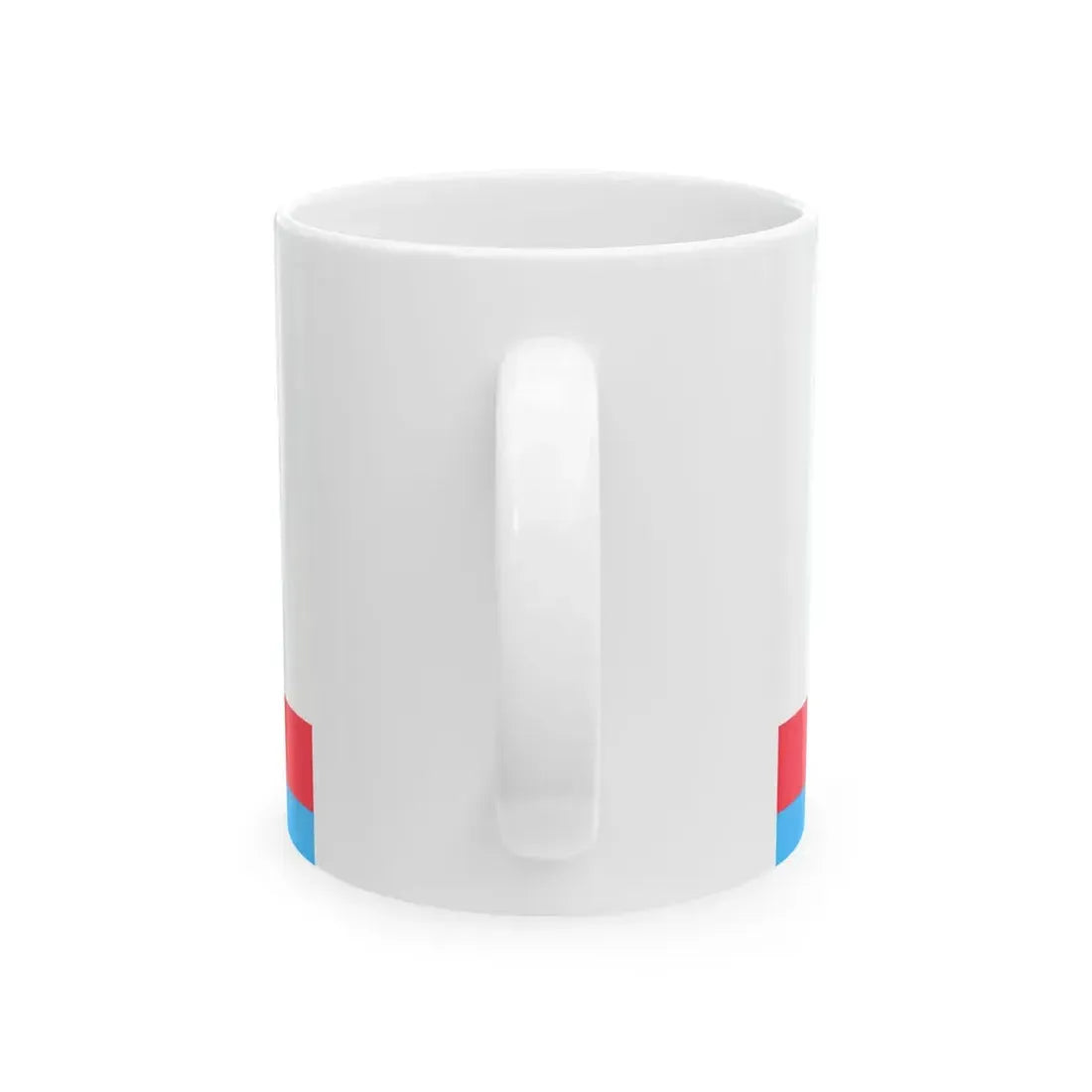 POL Korfantow flag (Poland) White Coffee Mug - Go Mug Yourself