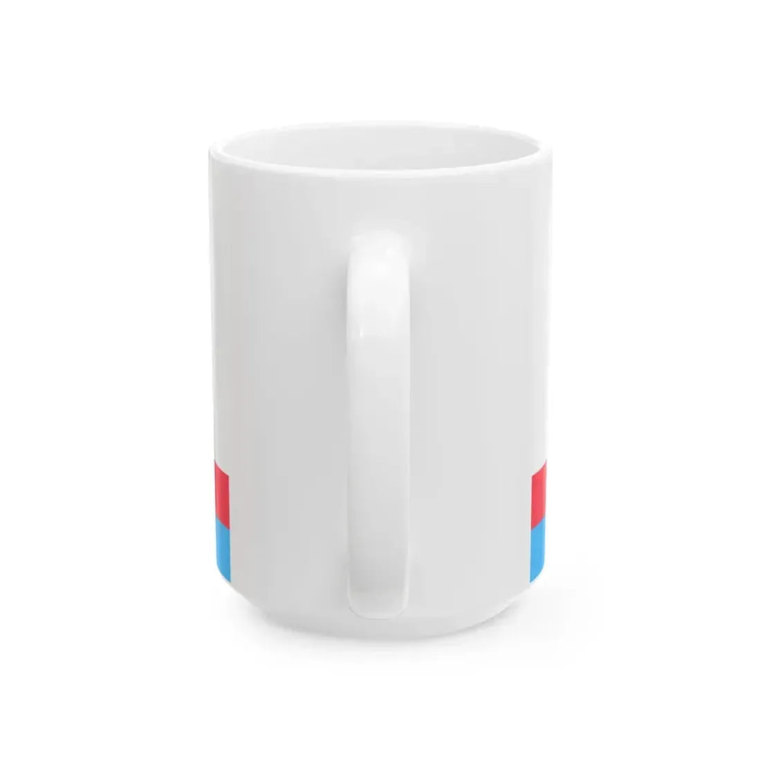 POL Korfantow flag (Poland) White Coffee Mug - Go Mug Yourself