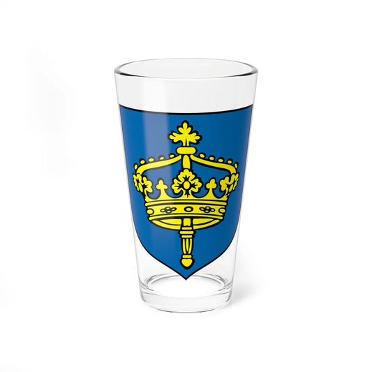 POL Koronowo COA (Poland) (Coat of Arms) Pint Glass 16oz 16oz - Go Mug Yourself