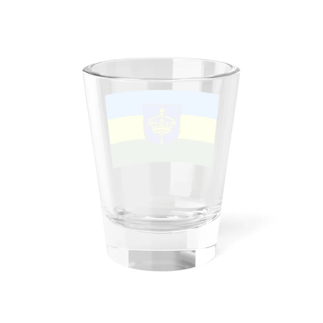 POL Koronowo flag (Poland) Shot Glass 1.5oz - Go Mug Yourself