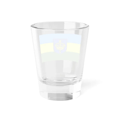 POL Koronowo flag (Poland) Shot Glass 1.5oz - Go Mug Yourself