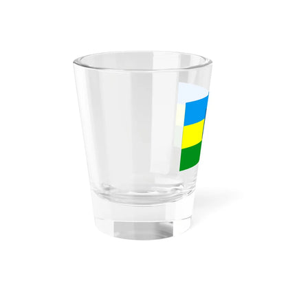 POL Koronowo flag (Poland) Shot Glass 1.5oz - Go Mug Yourself