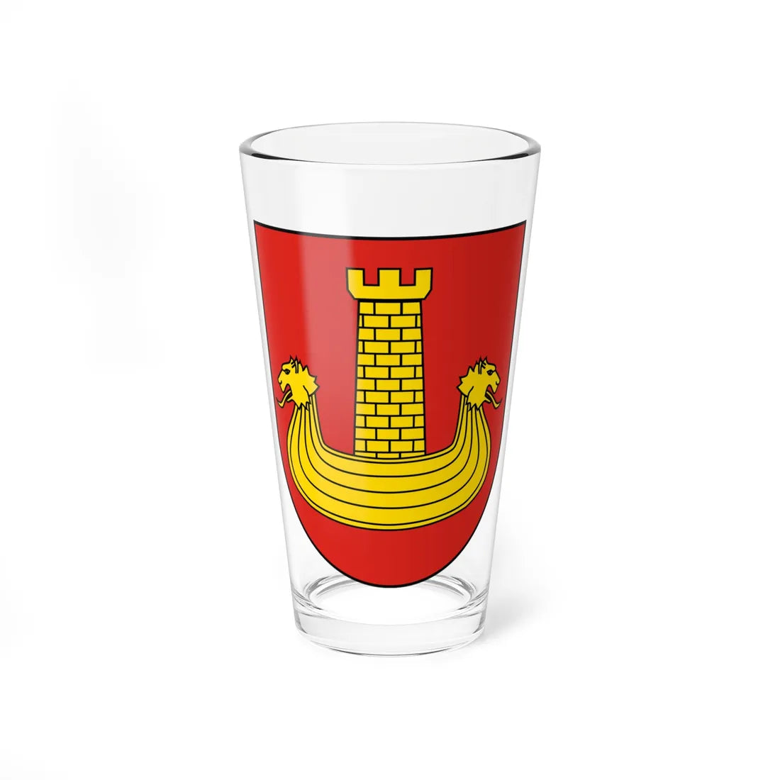 POL Korzec COA (Ukraine) (Coat of Arms) Pint Glass 16oz 16oz - Go Mug Yourself