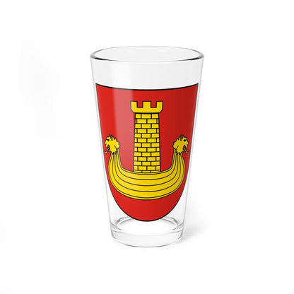 POL Korzec COA (Ukraine) (Coat of Arms) Pint Glass 16oz 16oz - Go Mug Yourself