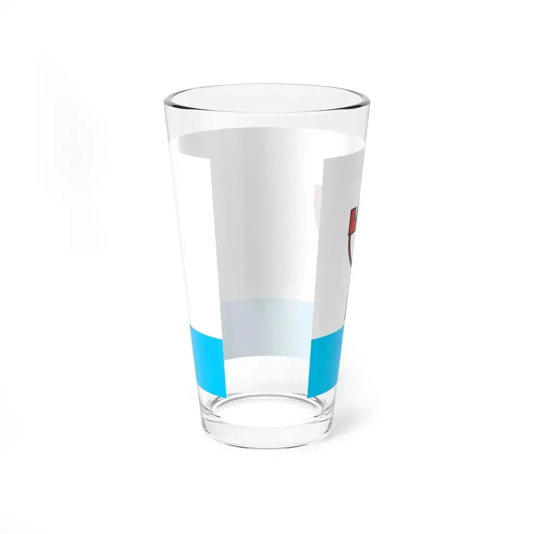 POL Koscian flag (Poland) Pint Glass 16oz - Go Mug Yourself