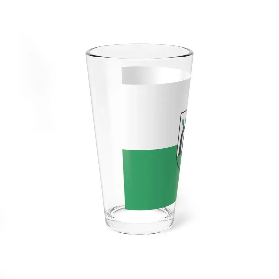 POL Koscierzyna flag (Poland) Pint Glass 16oz - Go Mug Yourself