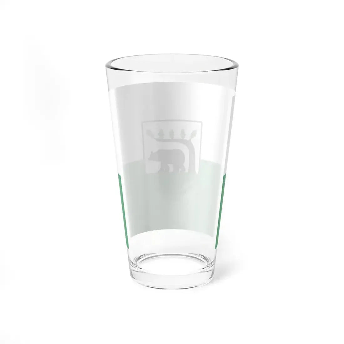 POL Koscierzyna flag (Poland) Pint Glass 16oz - Go Mug Yourself