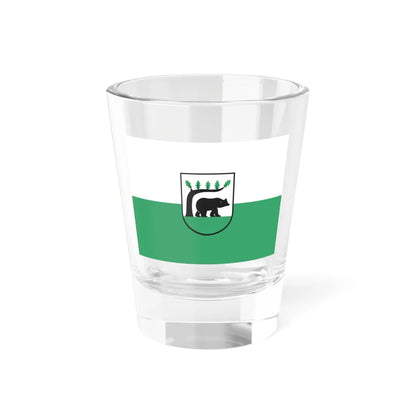 POL Koscierzyna flag (Poland) Shot Glass 1.5oz 1.5oz - Go Mug Yourself