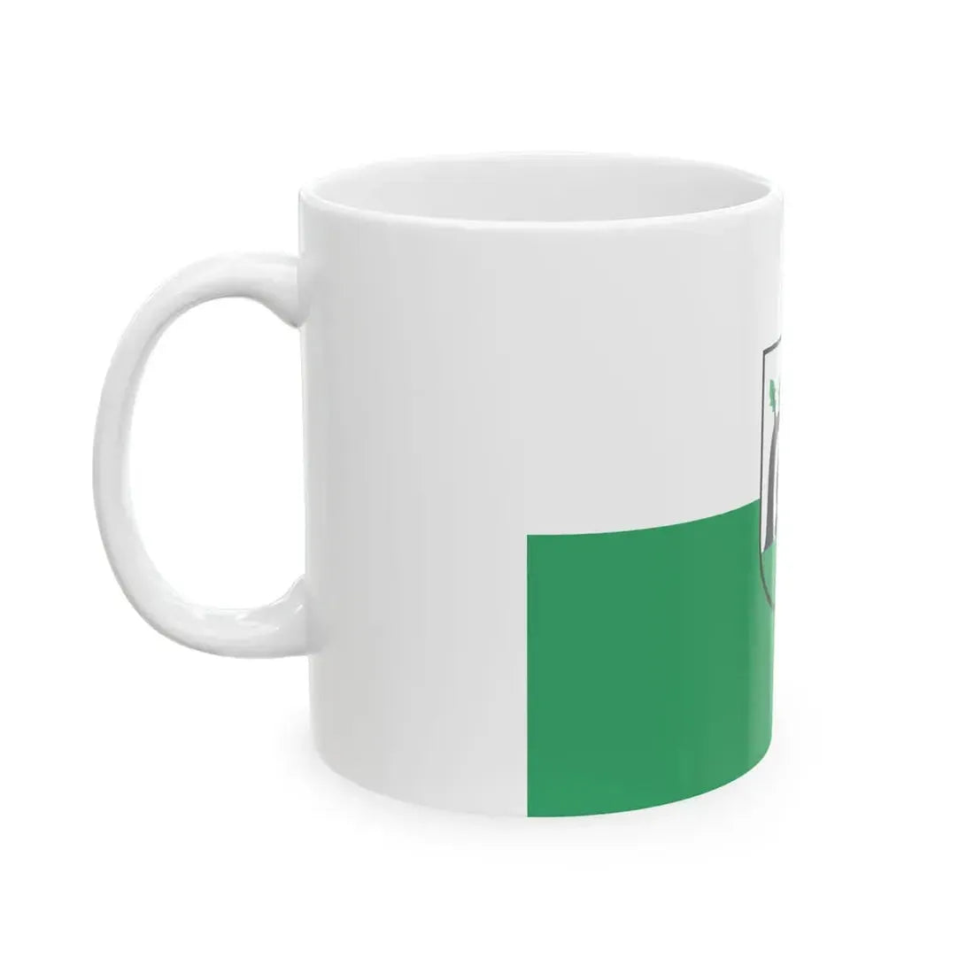 POL Koscierzyna flag (Poland) White Coffee Mug - Go Mug Yourself
