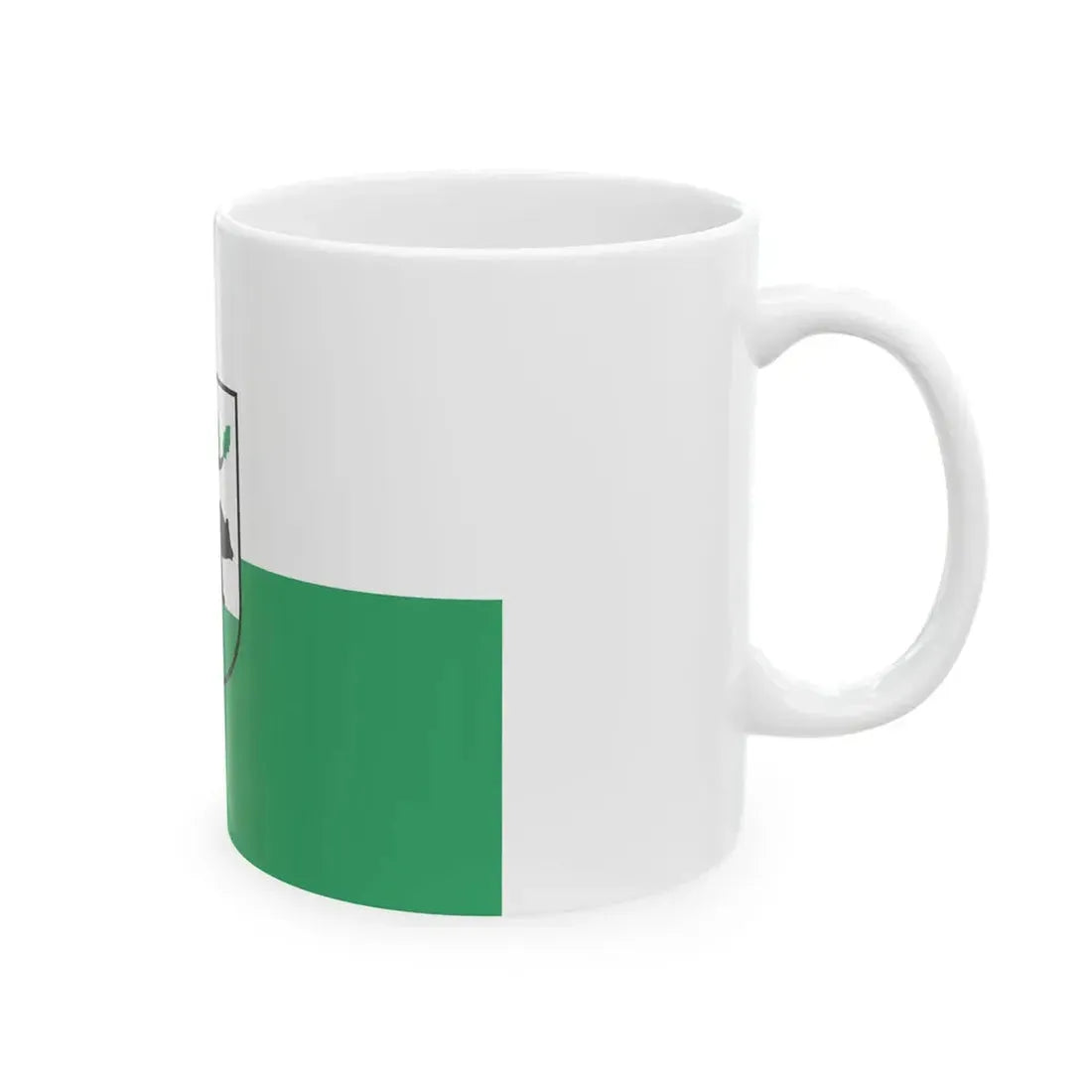 POL Koscierzyna flag (Poland) White Coffee Mug - Go Mug Yourself