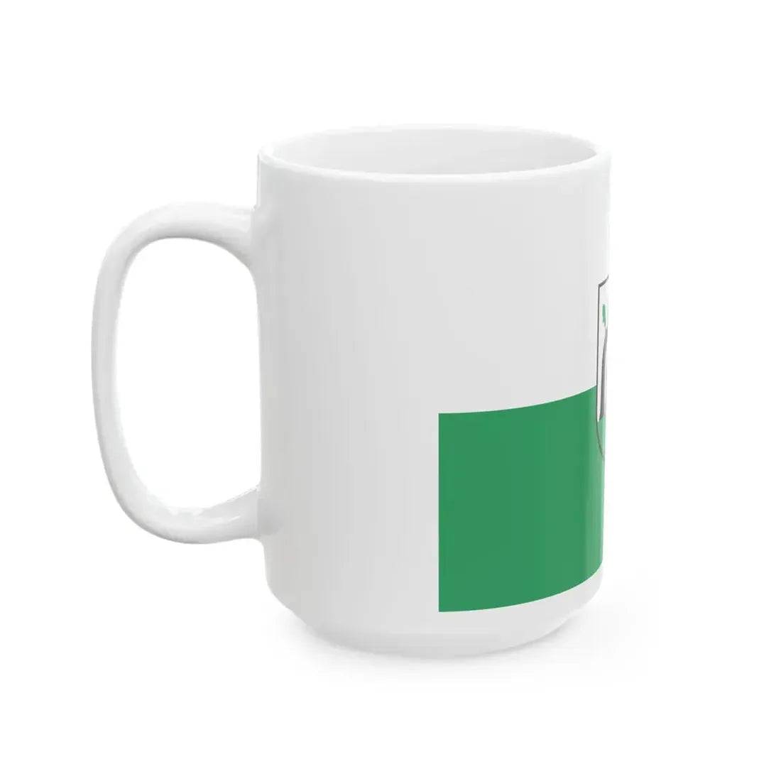 POL Koscierzyna flag (Poland) White Coffee Mug - Go Mug Yourself