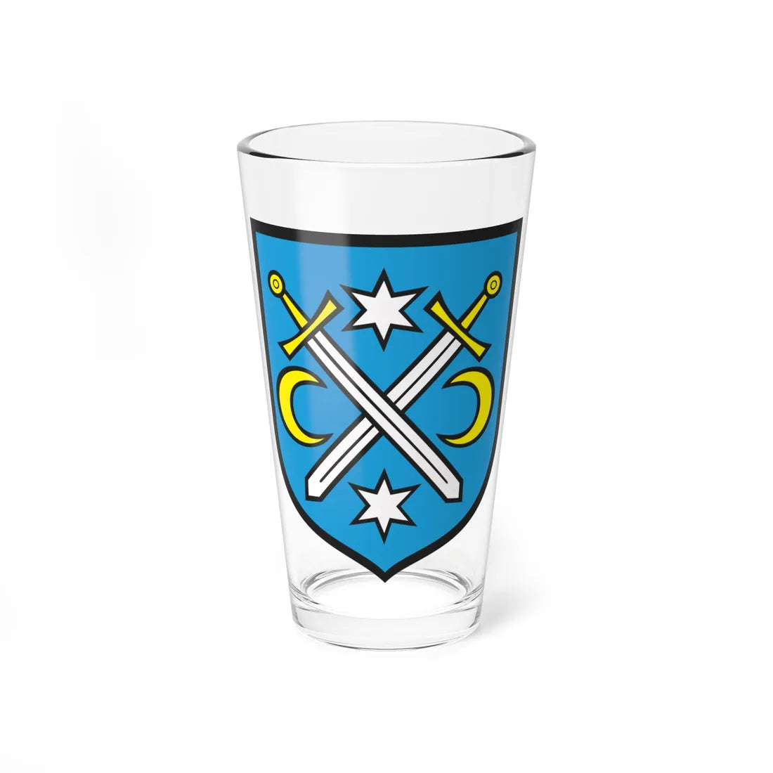 POL Kostrzyn COA (Poland) (Coat of Arms) Pint Glass 16oz 16oz - Go Mug Yourself