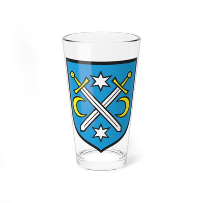 POL Kostrzyn COA (Poland) (Coat of Arms) Pint Glass 16oz 16oz - Go Mug Yourself