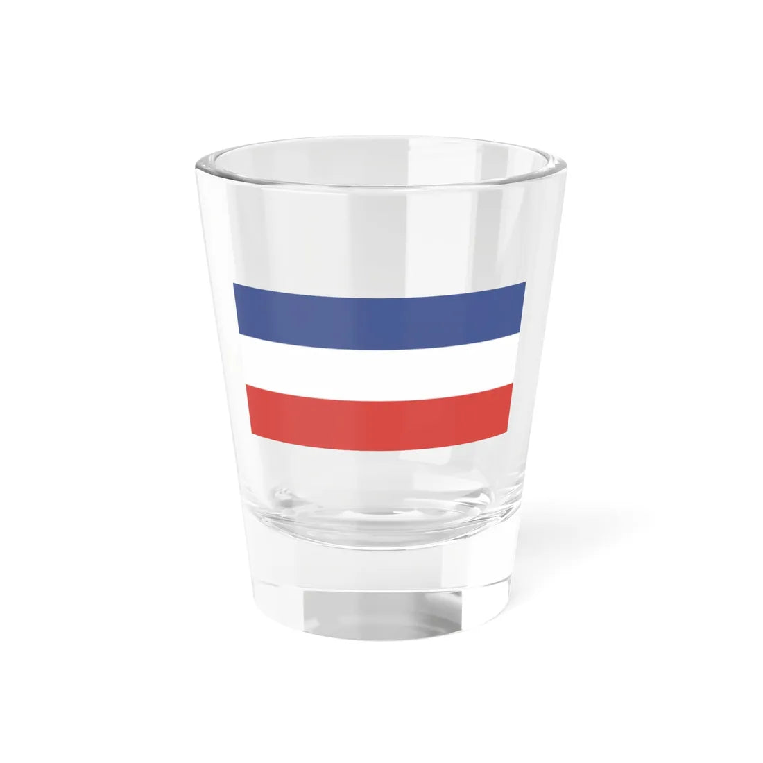POL Kostrzyn nad Odra flag (Poland) Shot Glass 1.5oz 1.5oz - Go Mug Yourself
