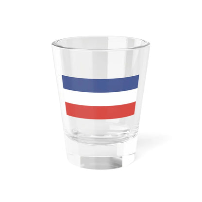POL Kostrzyn nad Odra flag (Poland) Shot Glass 1.5oz 1.5oz - Go Mug Yourself