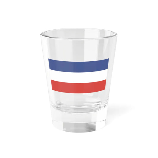 POL Kostrzyn nad Odra flag (Poland) Shot Glass 1.5oz 1.5oz - Go Mug Yourself