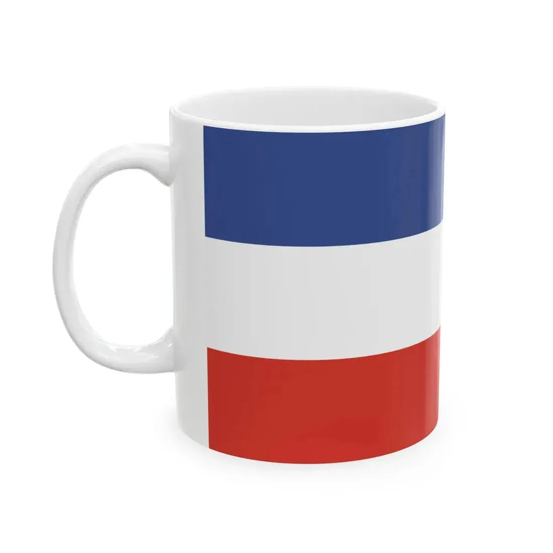 POL Kostrzyn nad Odra flag (Poland) White Coffee Mug - Go Mug Yourself