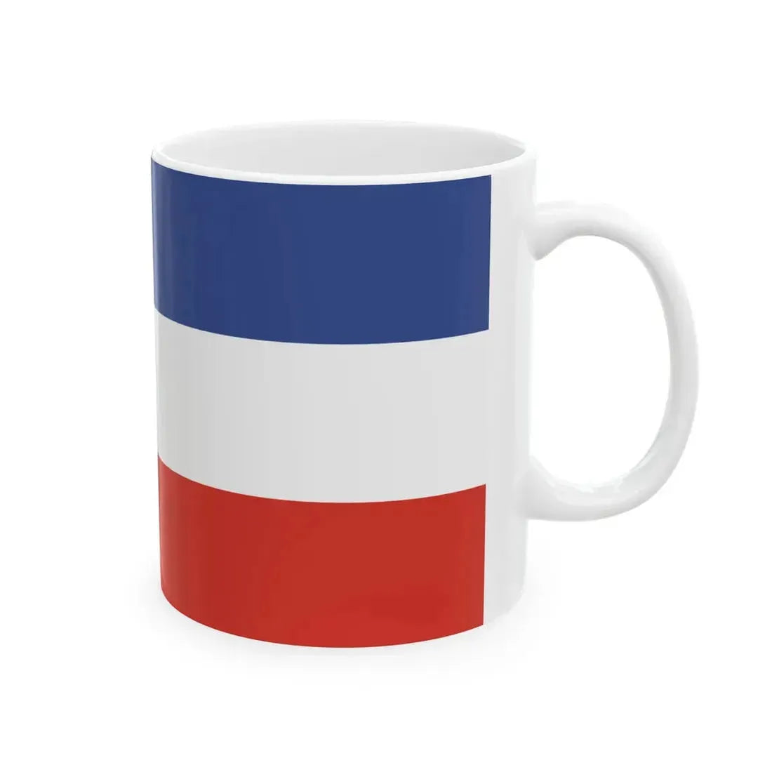POL Kostrzyn nad Odra flag (Poland) White Coffee Mug - Go Mug Yourself