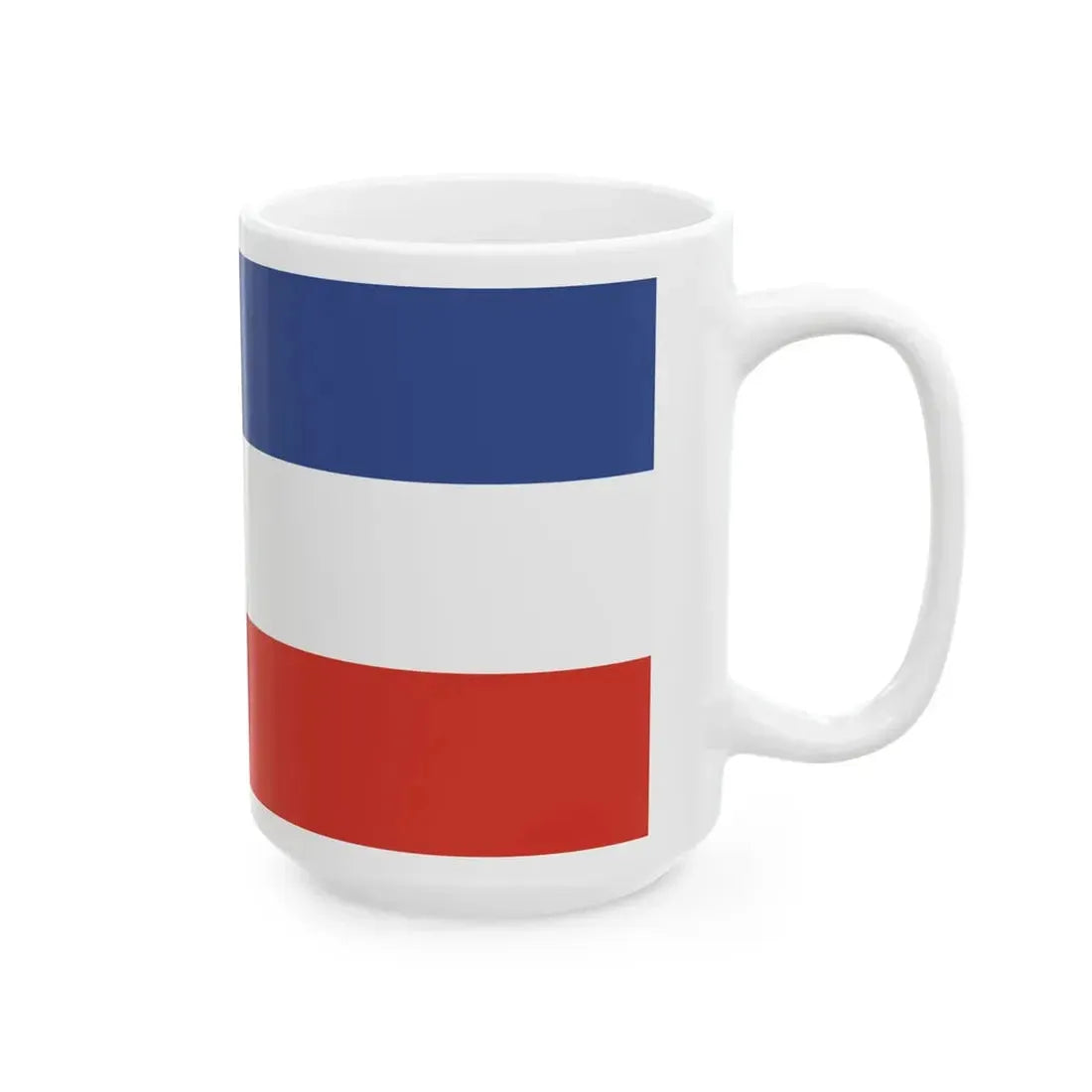 POL Kostrzyn nad Odra flag (Poland) White Coffee Mug - Go Mug Yourself