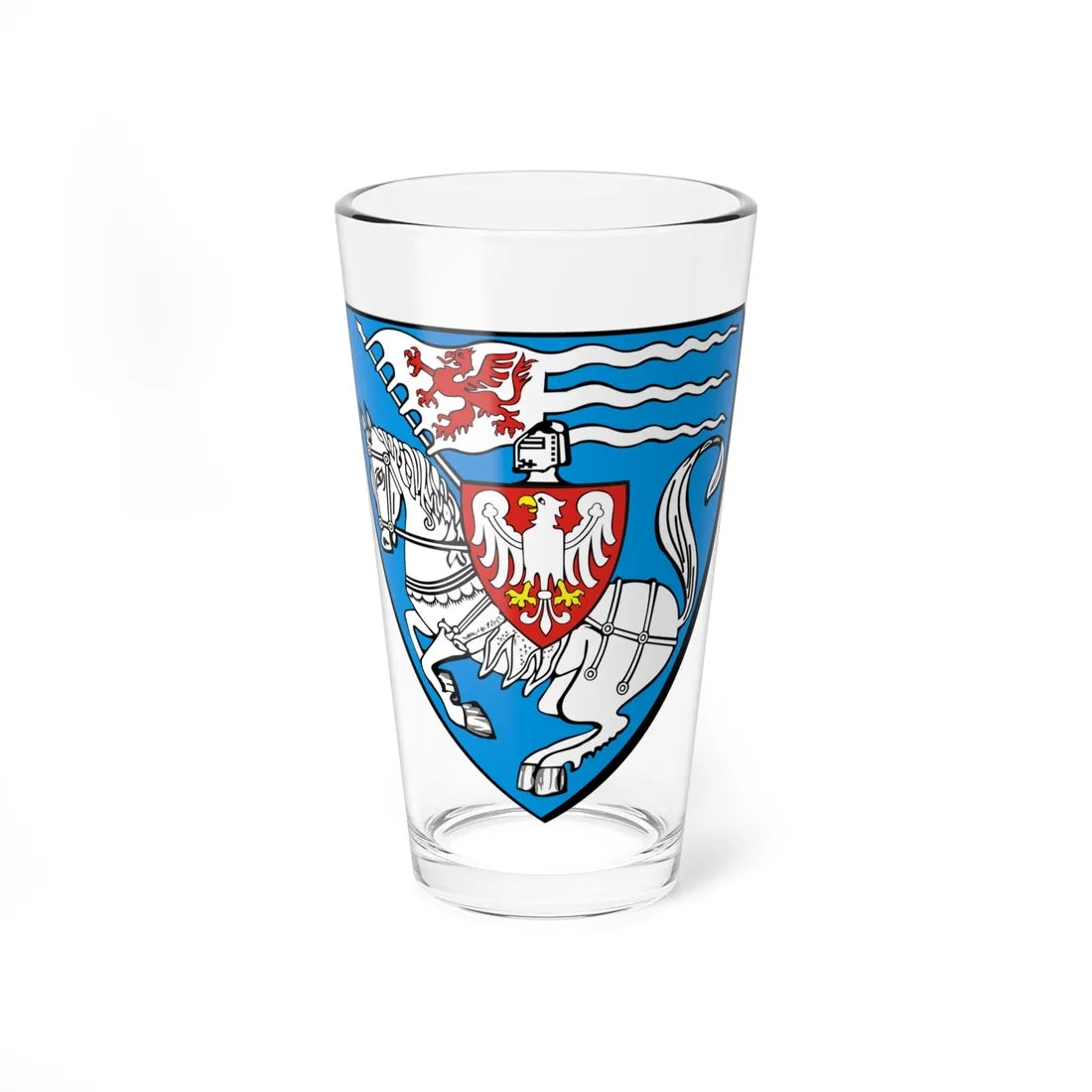 POL Koszalin COA (Poland) (Coat of Arms) Pint Glass 16oz 16oz - Go Mug Yourself