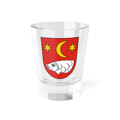 POL Kowalewo Pomorskie COA (Poland) (Coat of Arms) Shot Glass 1.5oz 1.5oz - Go Mug Yourself