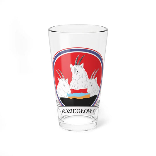 POL Koziegłowy COA (Poland) (Coat of Arms) Pint Glass 16oz 16oz - Go Mug Yourself