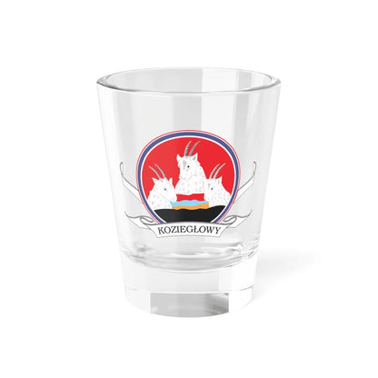 POL Koziegłowy COA (Poland) (Coat of Arms) Shot Glass 1.5oz 1.5oz - Go Mug Yourself