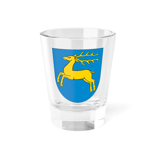 POL Kozienice COA (Poland) (Coat of Arms) Shot Glass 1.5oz 1.5oz - Go Mug Yourself