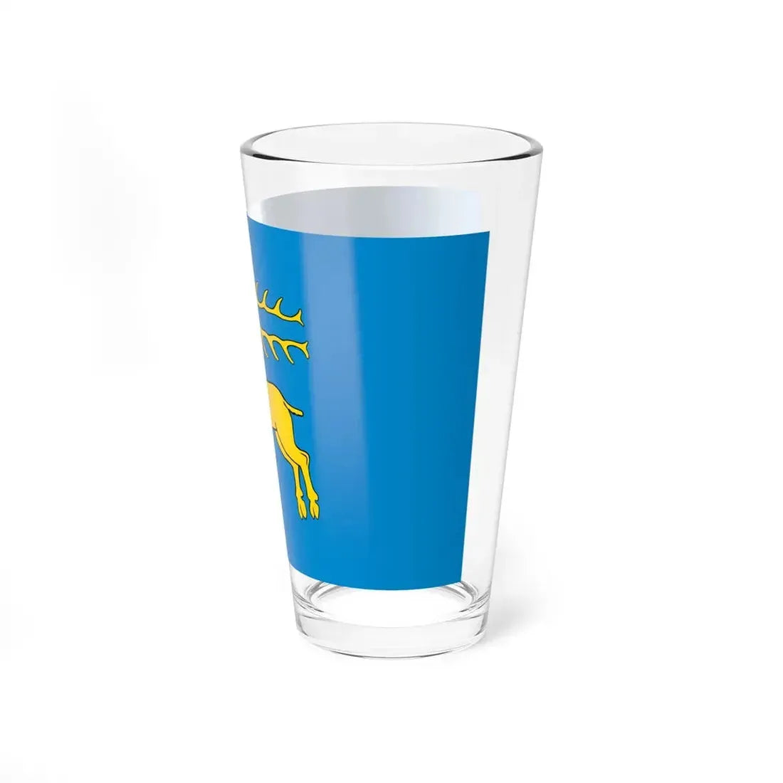 POL Kozienice flag (Poland) Pint Glass 16oz - Go Mug Yourself