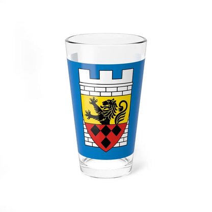POL Kozminek flag (Poland) Pint Glass 16oz 16oz - Go Mug Yourself