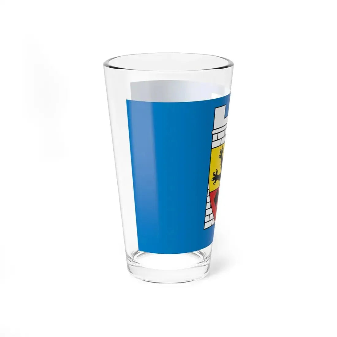 POL Kozminek flag (Poland) Pint Glass 16oz - Go Mug Yourself