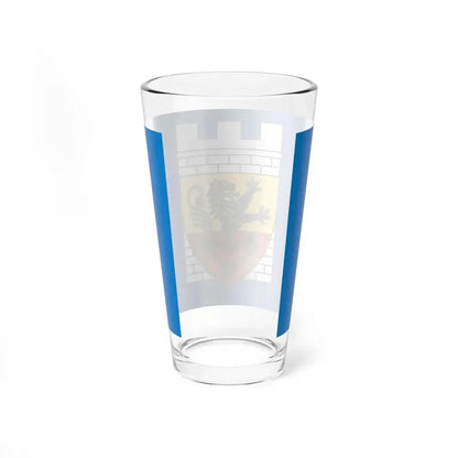 POL Kozminek flag (Poland) Pint Glass 16oz - Go Mug Yourself
